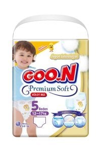 Goon Premium Soft Külot Bez Beden:5 12-17 kg 16 Adet