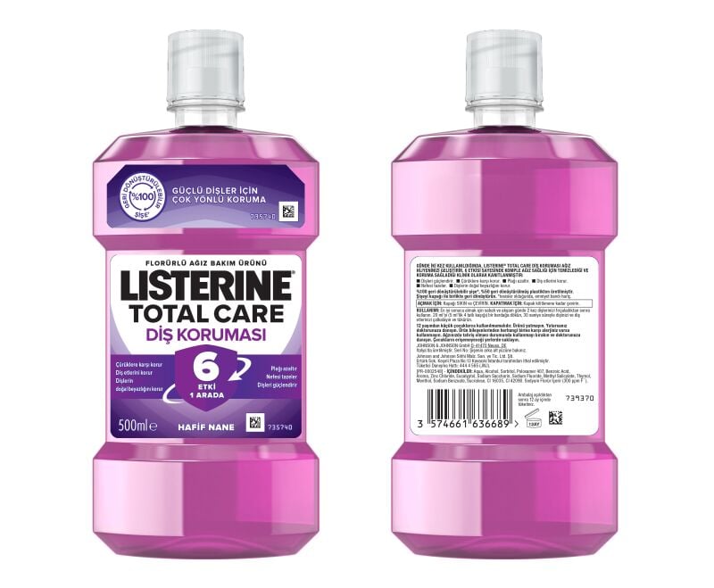 LISTERINE TOTAL CARE MOR 500