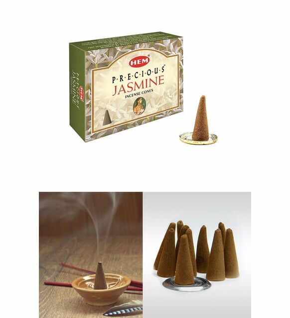 Hem Tütsü Değerli Mistik Kokulu Jasmine 10 Konik Tütsü