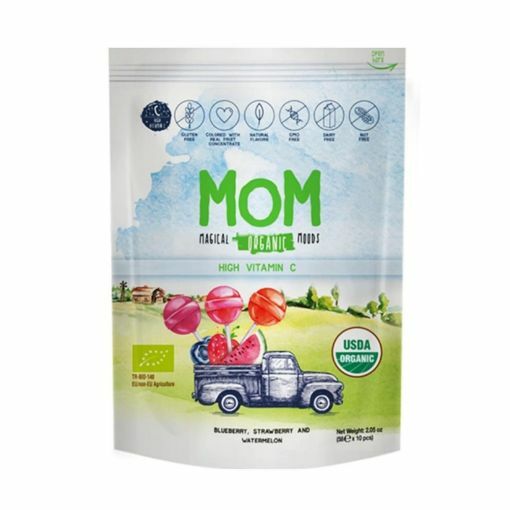 MOM Magical Organic Moods Glutensiz Doğal Lolipop 10'lu