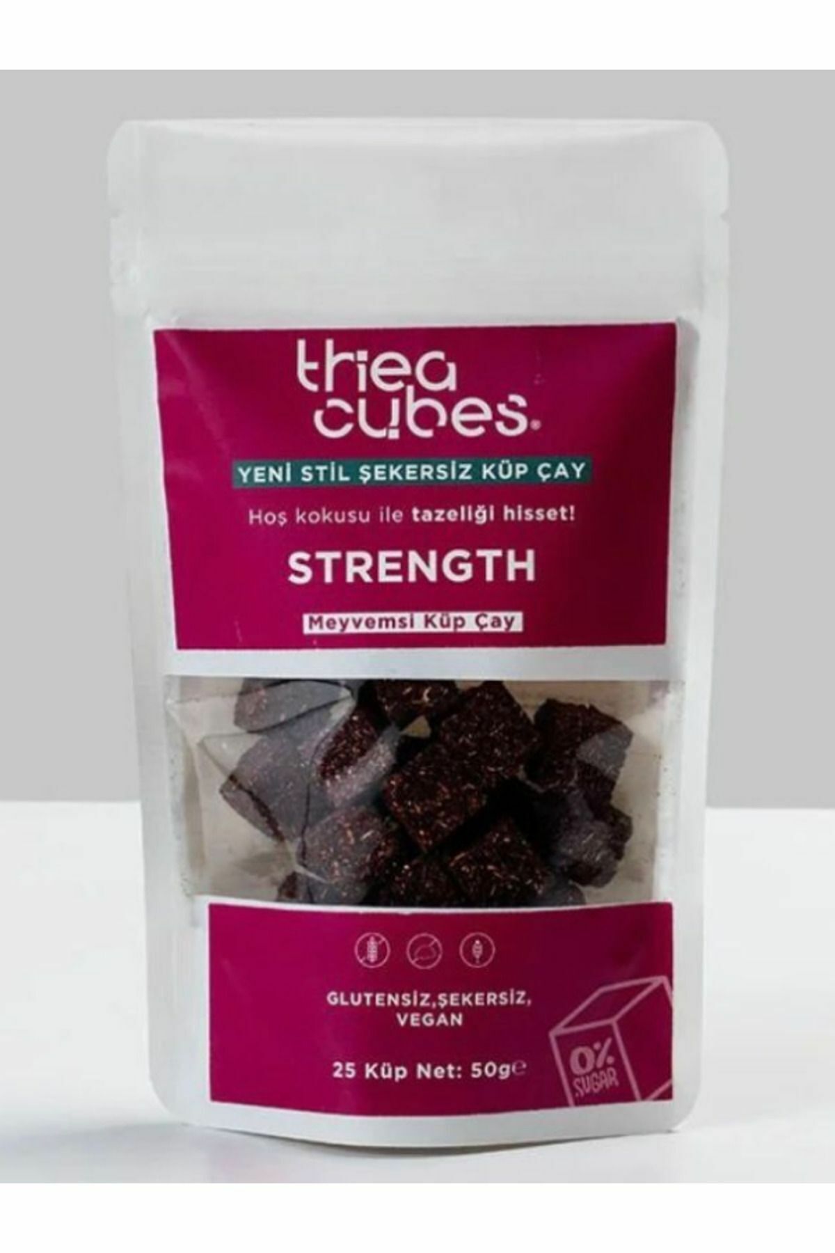 Dr. Black Thea Cubes Strenght Meyveli Atom Şekersiz Küp Çay 50 gr