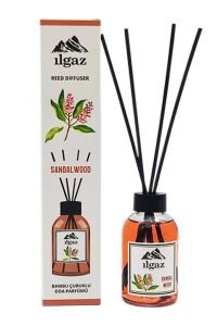 Ilgaz Dinlendirici Sandal Ağacı Ev Parfümü Bambu Çubuklu Sandal Wood Ortam Kokusu 110 ml