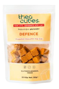 Dr. Black Thea Cubes Defence Propolisli Zencefili Atom Şekersiz Küp Çay 50 gr