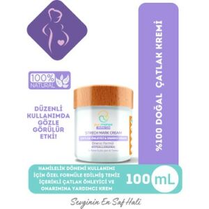 Pur Monde Karın Basen ve Göğüs Bölgesi İçin Doğal Çatlak Önleyici Krem 100 ml