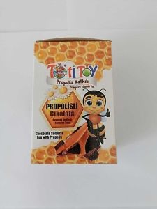 Totitoy Propolis Katkılı Çikolatalı Sürpriz Yumurta 48'li Stant