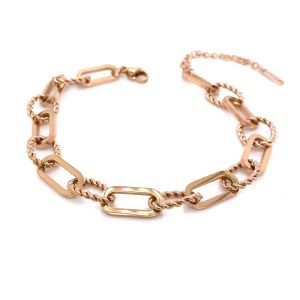 Chn-1009-85 Çelik Bileklik Rose