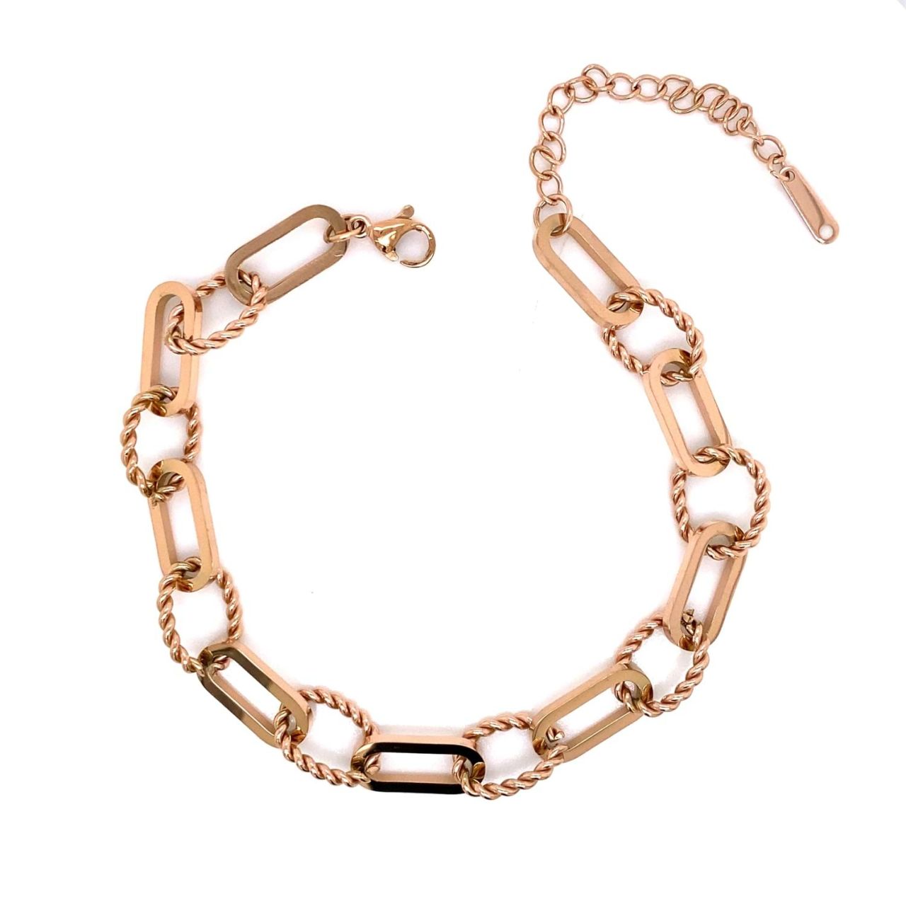 Chn-1009-85 Çelik Bileklik Rose