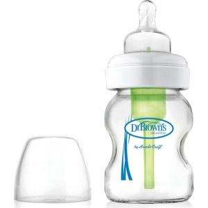 Dr. Brown's 5100 Yeni Geniş Ağızlı Antikolik Cam Biberon 150 ml