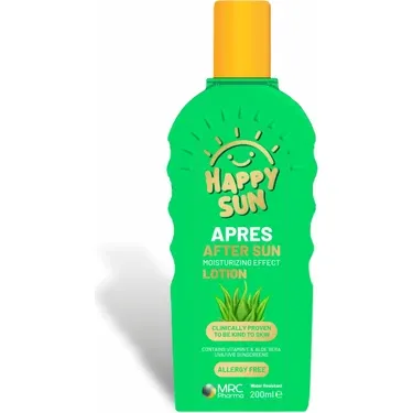 Mrc Pharma Happy Sun Alovera Jel Güneş Sonrası 200 ml