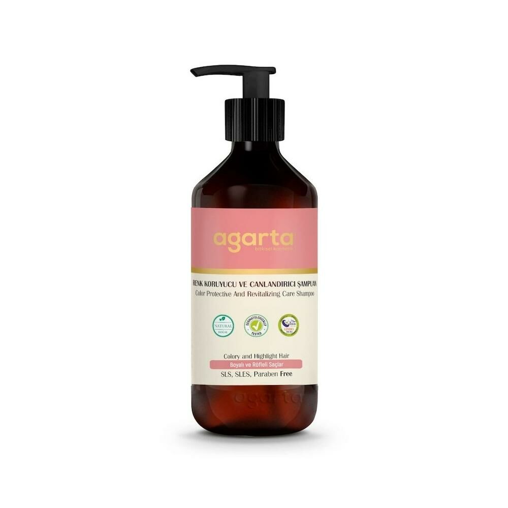 Agarta Doğal Renk Koruyucu Canlandırıcı Şampuan 400 ml