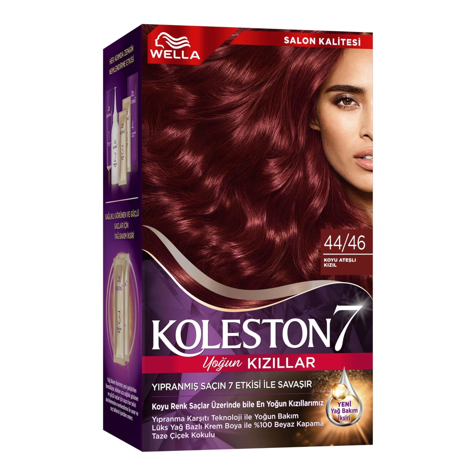 Koleston Supreme Kit - Koyu Ateşli Kızıl 44/46