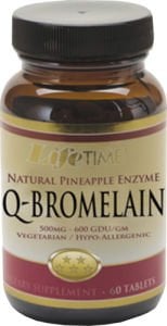 Life Time Q-Bromelain 60 Tablet