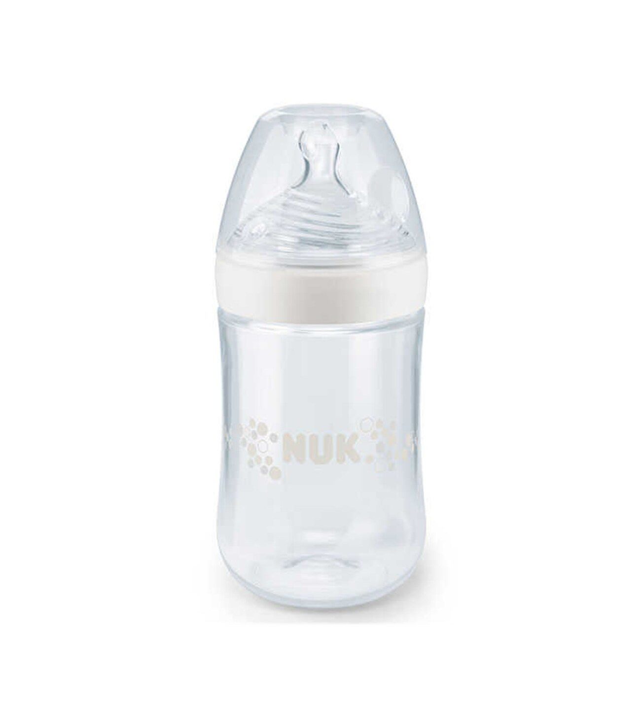 Nuk 741786 Nature Sense PP Biberon 6-18 Ay 260 ml - Beyaz