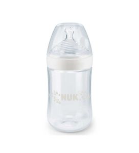 Nuk 741786 Nature Sense PP Biberon 6-18 Ay 260 ml - Beyaz