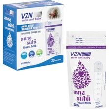 Vzn Süt Saklama Poşeti 20'li