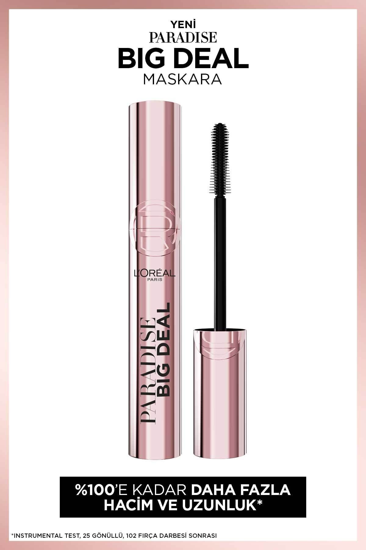 L'Oreal Paris Paradise Big Deal Maskara - Siyah