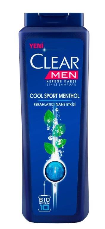Clear Şamp.Men 500Ml Cool Sport