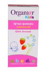 Organier Kids İştah Şurubu Çilek Aromalı 200 Ml