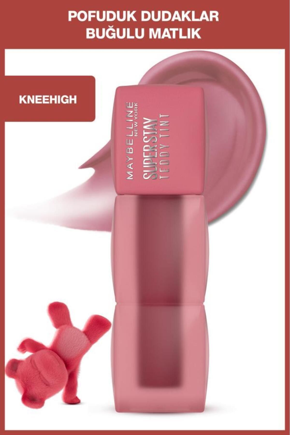 Maybelline New York Super Stay Teddy Tint Ruj 25 Baby Tee