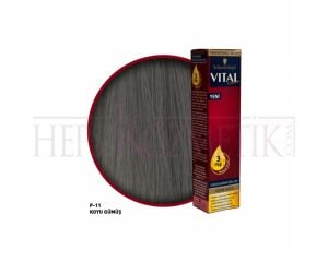 Schwarzkopf Vital Colors P-11 Koyu Gümüş 60 ml