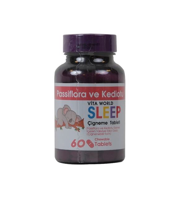 Vita World Passiflora Sleep 60 Çiğneme Tablet