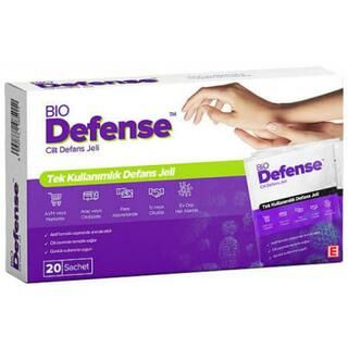 Bio Defense Antibakteriyel Cilt Defans Jeli 20 Saşe
