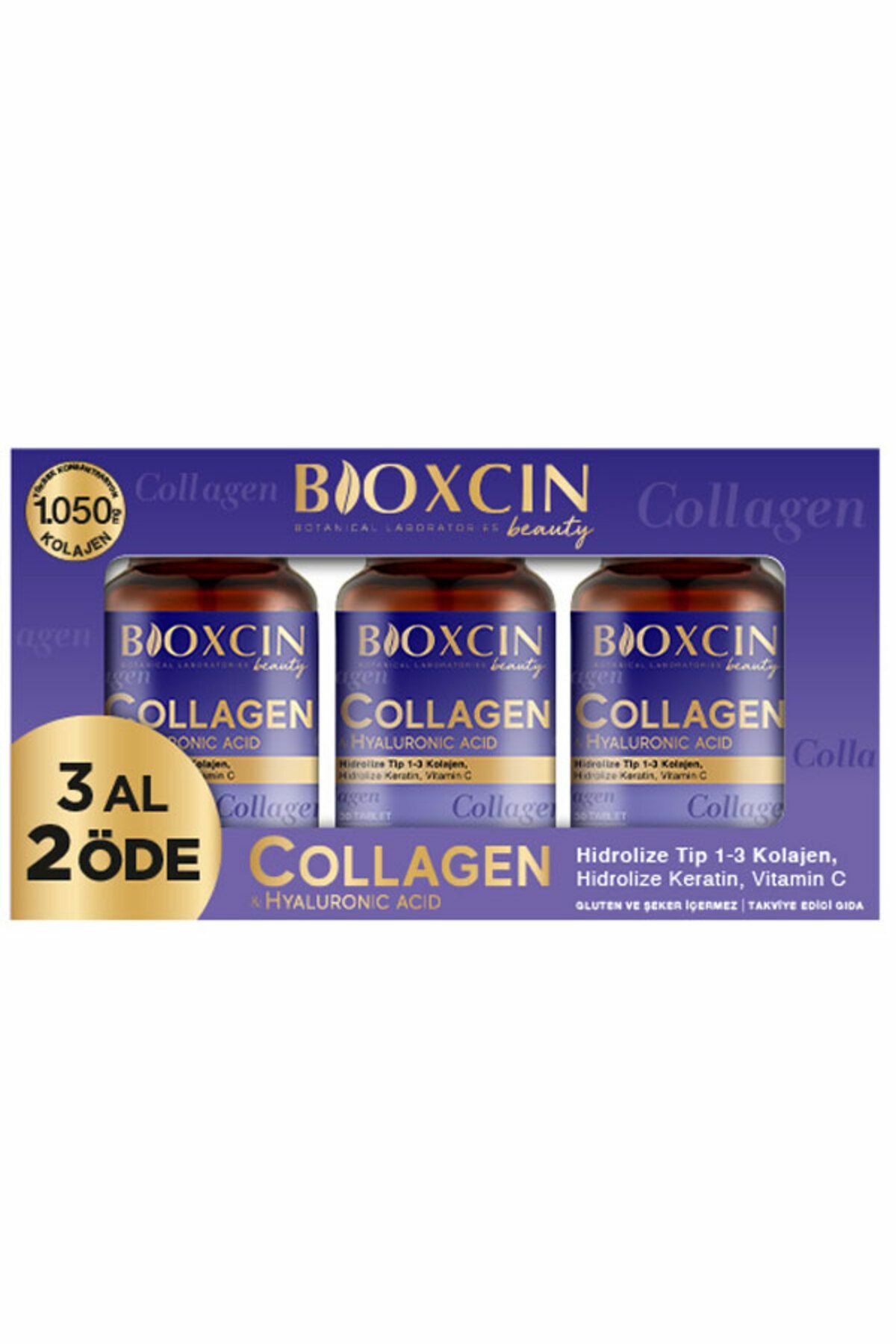 Bioxcin Collagen Hyaluronic Acid 60 Tablet - 3 Al 2 Öde