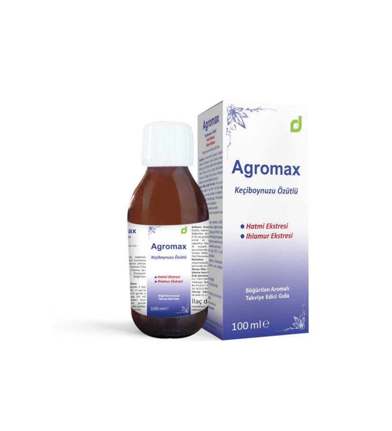 Destek Agromax Şurup Hatmi Ihlamur Ekstresi 100 ml