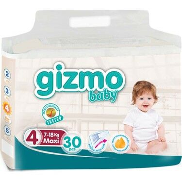 Gizmo Bebek Bezi No: 4 30'lu
