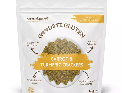 Naturiga Goodbye Havuçlu & Zerdeçallı Kraker 40 gr