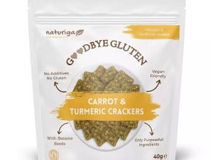 Naturiga Goodbye Havuçlu & Zerdeçallı Kraker 40 gr