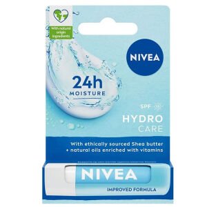 Nivea Bakım Yapan Dudak Bakım Kremi Hydro Care SPF15 4,8 gr