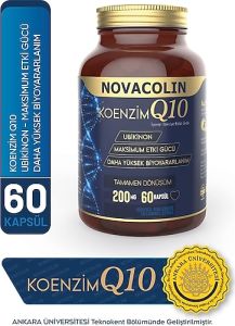 Novacolin Koenzim Q10 60 Kapsül