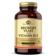 SOLGAR BREWERS YEAST WITH VITAMIN B12 250 TAB.