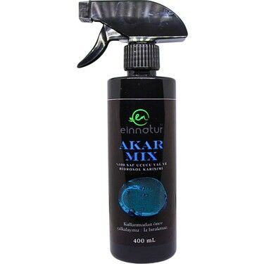 Einnatur Akarmix Uçucu Yağ ve Hidrosol Karışımı Akar Toz Alerjisi Oda ve Kumaş Spreyi 400 ml