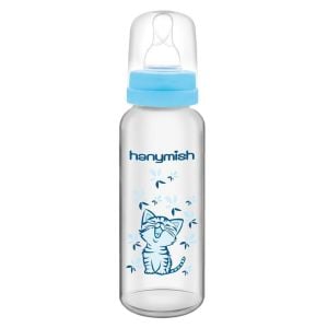 Hanymish 433 Kulplu PP Biberon 240 cc - Mavi