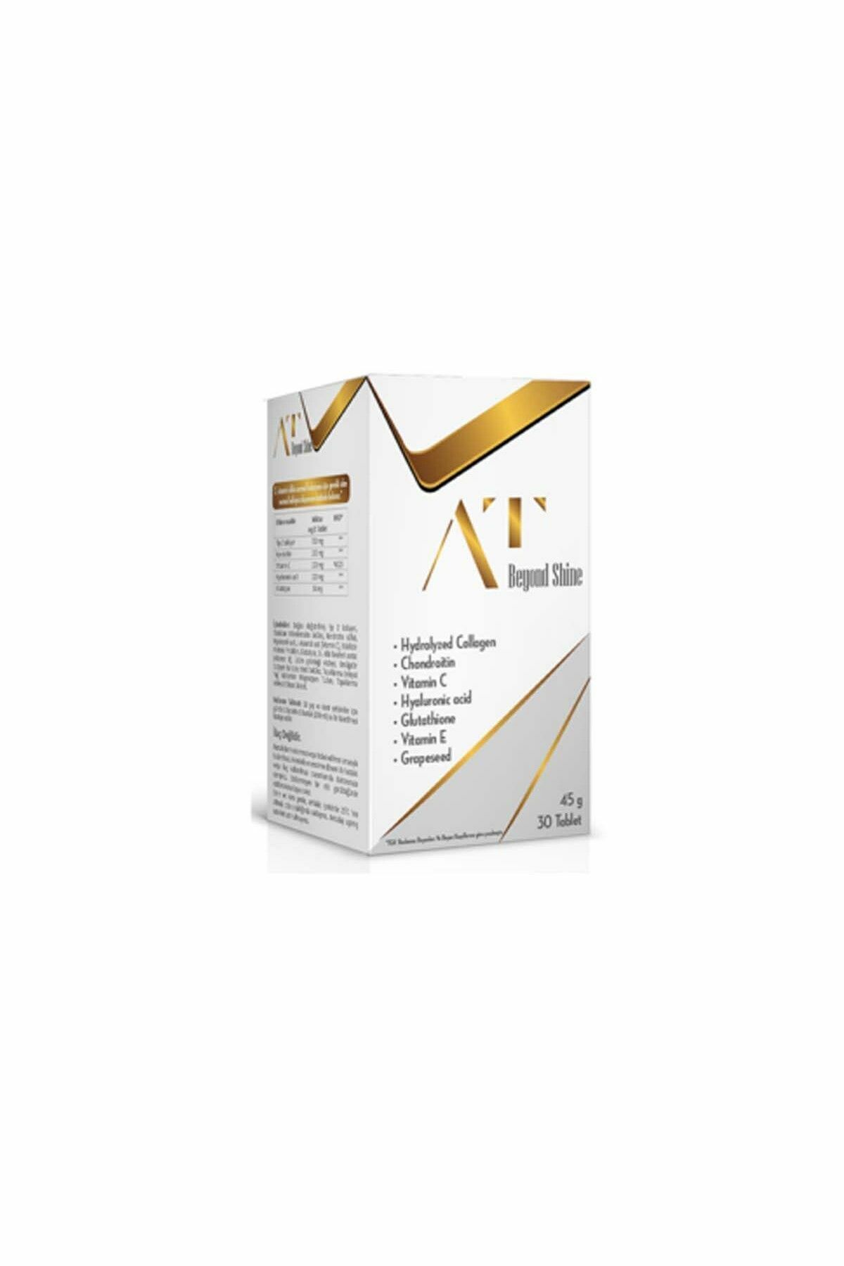 At Beyond Shine Hydrolyzed Collagen 30 Tablet