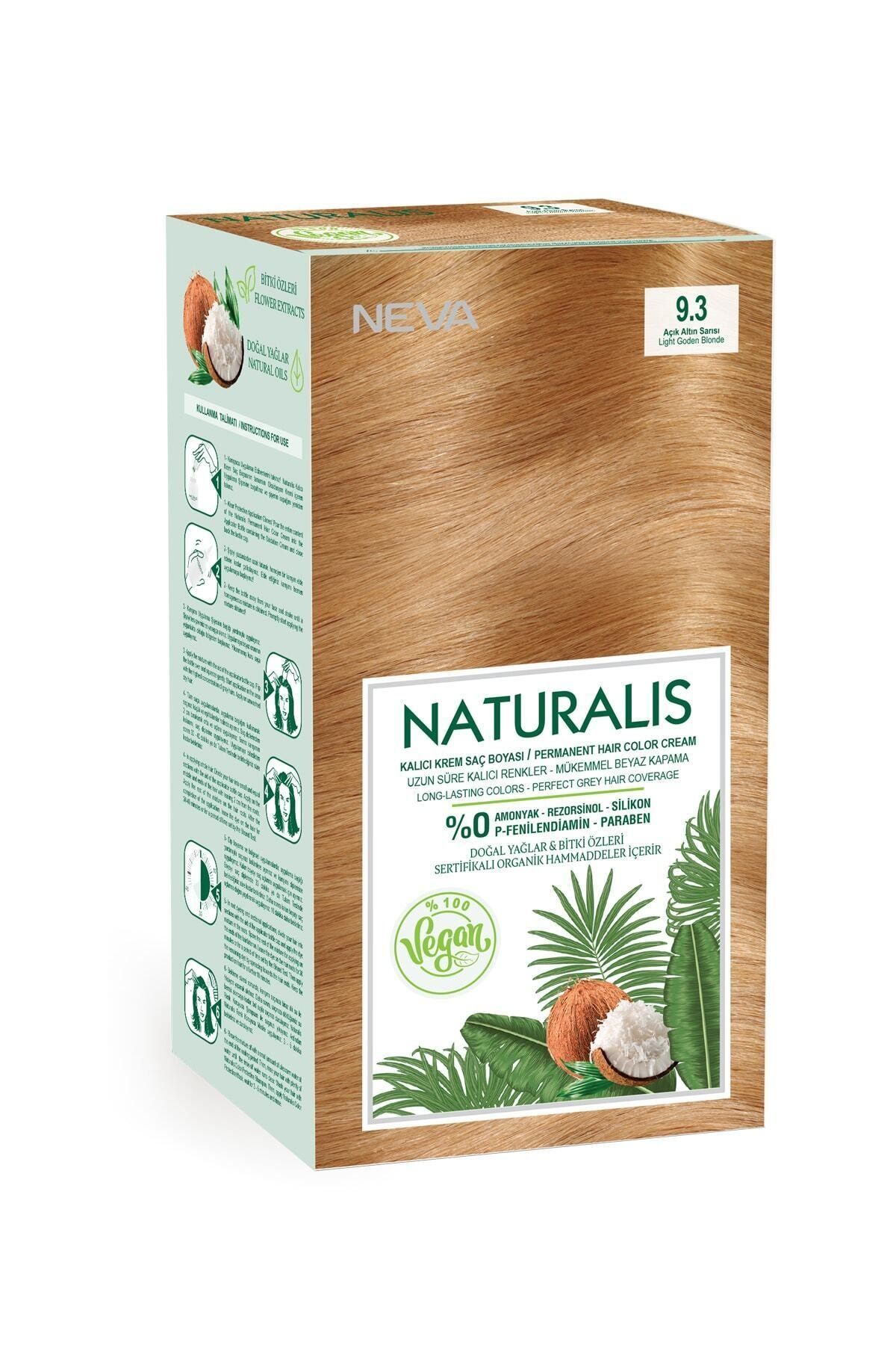 Naturalis Vegan Saç Boyası Açık Altın Sarısı 9,3