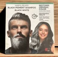 BLACK WHITE PIGMENT SAMPUAN