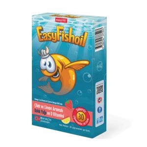 EASYFISHOIL OMEGA 3 CILEK COCUK 30 SOFT JEL
