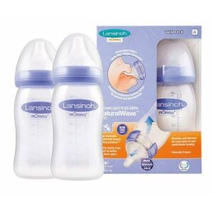 Lansinoh Natural Wave Biberon Seti 2'li 240 ml