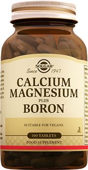 Solgar Calcium Magnesium Plus Boron 100 Tablet