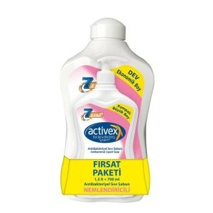 Activex Sıvı Sabun Nemlendirici 1 lt + 700 ml