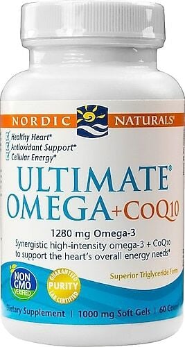 Nordic Naturals Ultimate Omega + Coq10 60 Softjel