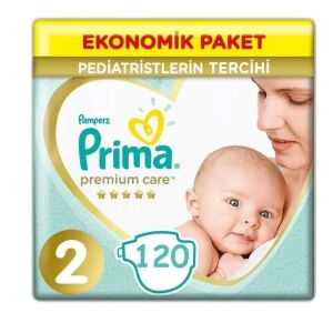 Prima Premium Care Bebek Bezi No: 2 120'li