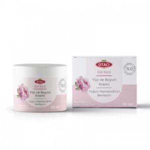 SKT:12/2023 Otacı Gül Kürü Yüz ve Boyun Kremi 50ml