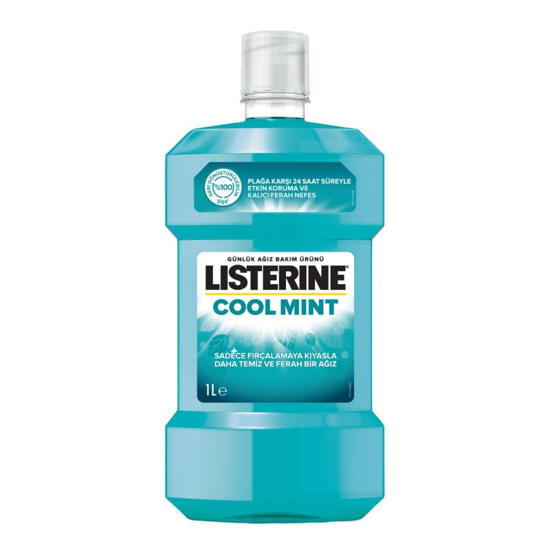 LISTERINE C MINT KOYU MAVI NANELI1000 ML
