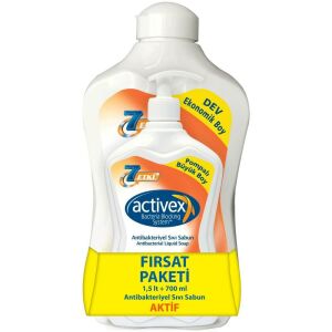 Activex Sıvı Sabun Aktif 1 lt + 700 ml