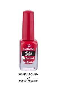 Gabrini 3D Kırmızı No 27