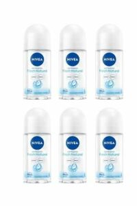 Nivea Women Roll On Fresh Natural 25 ml - 6 Adet